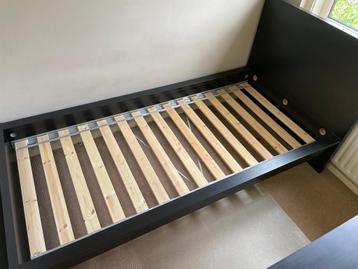 Ikea Malm 1p bed met twee bedlades en lattembodem - afbeelding 3