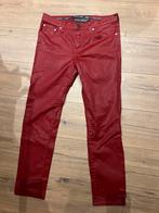 Jacob cohen dames jeans broek leatherlook rood maat 31, Overige kleuren, Zo goed als nieuw, W30 - W32 (confectie 38/40), Jacob cohen