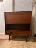 Vintage secretaire sixties, Gebruikt, Ophalen of Verzenden