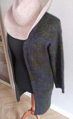 Summum dames lang vest maat S grijs groen glitter, Kleding | Dames, Ophalen of Verzenden, Zo goed als nieuw, Maat 38/40 (M), Grijs