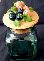 Groen Glazen Voorraadpot, Ophalen of Verzenden