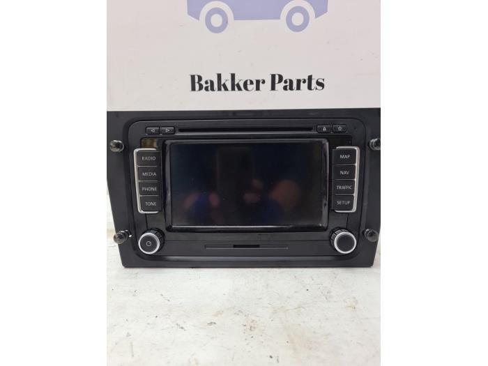 Navigatie Systeem van een Volkswagen Golf, Auto-onderdelen, Elektronica en Kabels, Volkswagen, Gebruikt, 3 maanden garantie