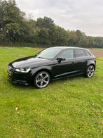Audi A3 1.2 Tfsi 81KW SB S-tronic 2015 Zwart, Auto's, Audi, Stof, 4 cilinders, Zwart, Origineel Nederlands