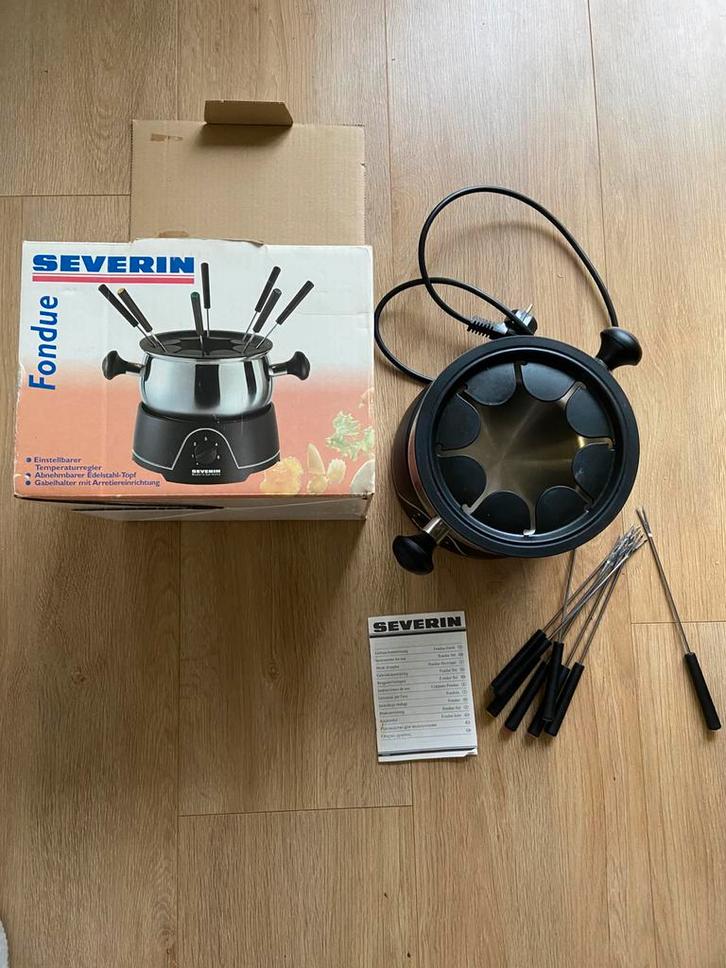Severin FO 2400, Witgoed en Apparatuur, Gourmetstellen, Zo goed als nieuw, 8 personen of meer, Ophalen of Verzenden