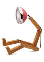 Mr Wattson retro tafellamp, Design, Nieuw, Ophalen of Verzenden, Minder dan 50 cm