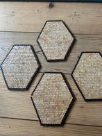 Retro vitage onderzetters, Huis en Inrichting, Woonaccessoires | Onderzetters, Ophalen of Verzenden, Gebruikt, Pot of Pan