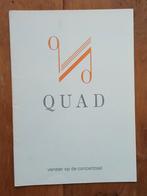 Quad, diverse brochures, Ophalen of Verzenden, Zo goed als nieuw