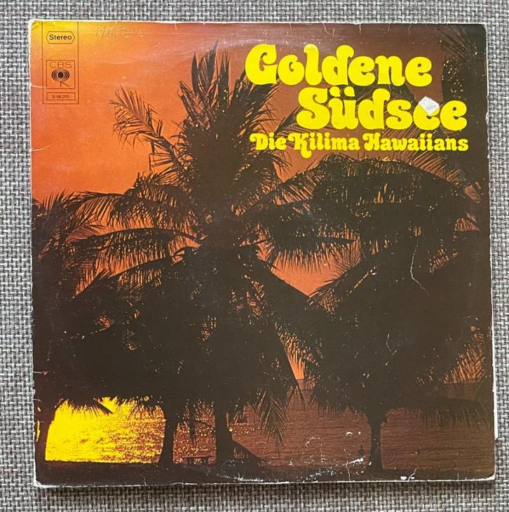 LP Die Kilima Hawaiians Goldene Südsee dubbel LP, Cd's en Dvd's, Vinyl | Wereldmuziek, Zo goed als nieuw, Aziatisch, 12 inch, Ophalen of Verzenden