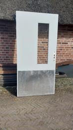 multiplex deuren met ruitje, Doe-het-zelf en Verbouw, Deuren en Horren, Gebruikt, 80 tot 100 cm, Binnendeur, Ophalen of Verzenden