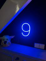 Neon letter  “9”, Huis en Inrichting, Lampen | Overige, Ophalen of Verzenden, Zo goed als nieuw