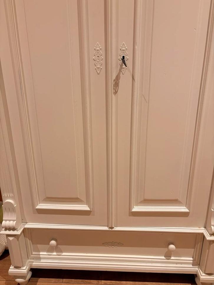 Antieke kledingkast - Ideaal voor babykamer!, Huis en Inrichting, Kasten | Kledingkasten, Gebruikt, 150 tot 200 cm, 100 tot 150 cm