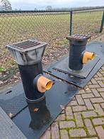 2 PVC Kolken, Ophalen, Gebruikt, Minder dan 2 meter, 80 mm of meer