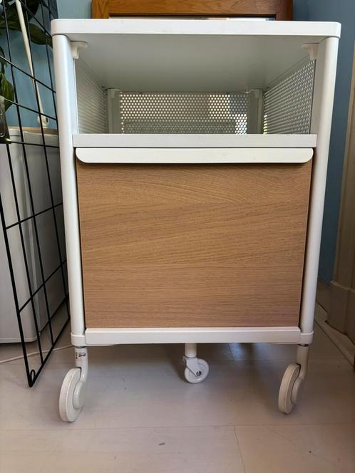 Opbergmeubel met wielen van Ikea, Huis en Inrichting, Kasten | Ladekasten, Zo goed als nieuw, Minder dan 100 cm, Minder dan 50 cm