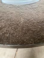 Design Salontafel Rond - Natuursteen, Draaibaar, Ophalen, Gebruikt, Rond, Overige materialen