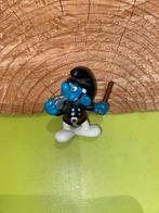 Smurfen politie smurf zwart, Ophalen of Verzenden, Gebruikt, Verschillende Smurfen
