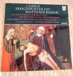 LP J.S. Bach Hoogtepunten Matthäus-Passion, Cd's en Dvd's, Vinyl | Klassiek, Ophalen of Verzenden, Barok, Gebruikt