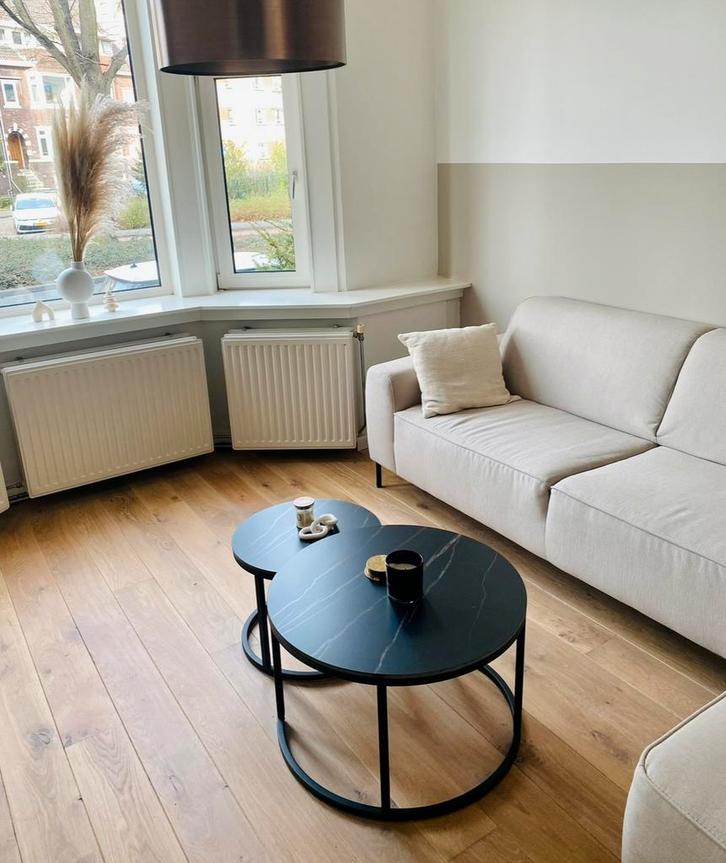 Stijlvolle Salon Tafel Set, Huis en Inrichting, Tafels | Salontafels, Zo goed als nieuw, Minder dan 50 cm, 50 tot 100 cm, Rond