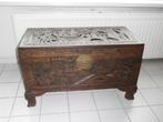 Te Koop Antieke chinese dekenkist, Huis en Inrichting, Ophalen, Minder dan 50 cm, 50 tot 100 cm, Teakhout