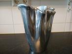 Aluminium vaas, zakdoek vorm, Overige materialen, Gebruikt, Overige kleuren, Ophalen of Verzenden
