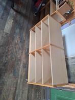 Houten Kast met Planken, Ophalen, Met plank(en), Gebruikt, 100 tot 150 cm