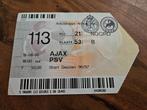 ⚽ Ticket Ajax - Psv 1996-1997 ⚽, Ophalen of Verzenden, Zo goed als nieuw, Ajax
