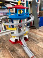 Paw patrol uitkijktoren XL, Kinderen en Baby's, Speelgoed | Racebanen, Ophalen, Zo goed als nieuw, Handmatig, Overige merken