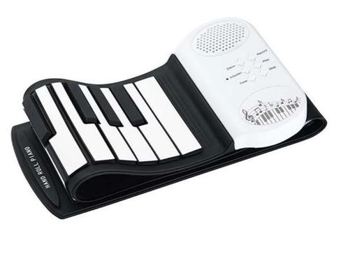 Opvouwbare keyboard, Muziek en Instrumenten, Piano's, Nieuw, Piano, Zwart, Ophalen of Verzenden