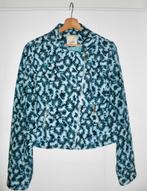Pinko zijden jasje maat 38 zgan, Blauw, Ophalen of Verzenden, Zo goed als nieuw, Jasje