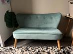 Kinder 2-zits bankje Childhome Fluweel groen, Huis en Inrichting, Banken | Bankstellen, Ophalen, Tweepersoons, 75 tot 100 cm, Zo goed als nieuw