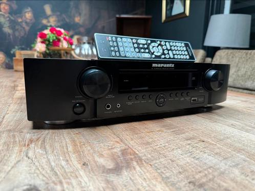 Mooie Marantz NR1602 Receiver Zwart, Audio, Tv en Foto, Versterkers en Receivers, Zo goed als nieuw, 5.1, 60 tot 120 watt, Marantz