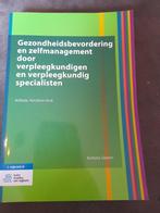 Gezondheidsbevordering en zelfmanagement, Boeken, Studieboeken en Cursussen, Ophalen of Verzenden, Zo goed als nieuw, HBO, Barbara Sassen