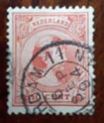 kleinrond Amsterdam 11 (444), Verzenden, T/m 1940, Gestempeld