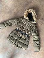 Winterjas maat 146 groen zwart, Ophalen of Verzenden, Gebruikt, Meisje, Jas