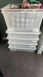 Ikea bakken SAMLA 2x hoog 4x laag, Doe-het-zelf en Verbouw, Kratten en Dozen, Ophalen, Minder dan 50 cm, Zo goed als nieuw, Minder dan 40 cm