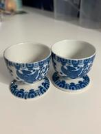 Vintage blauw en wit phoenix egg cup, Ophalen