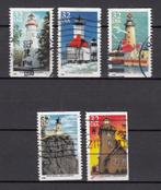 USA Amerika met Vuurtorens Lighthouse, Postzegels en Munten, Postzegels | Amerika, Verzenden, Gestempeld, Noord-Amerika