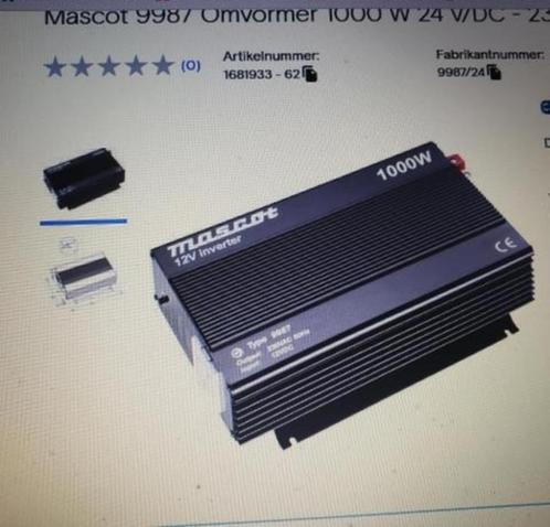 OMVORMER van 24 V naar 220 V, Caravans en Kamperen, Camper-accessoires, Nieuw, Ophalen