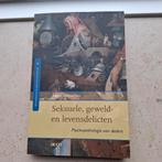 Seksuele, geweld- en levensdelicten, Ophalen of Verzenden, Zo goed als nieuw