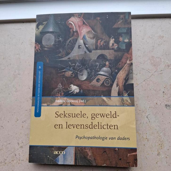 Seksuele, geweld- en levensdelicten, Boeken, Psychologie, Zo goed als nieuw, Ophalen of Verzenden