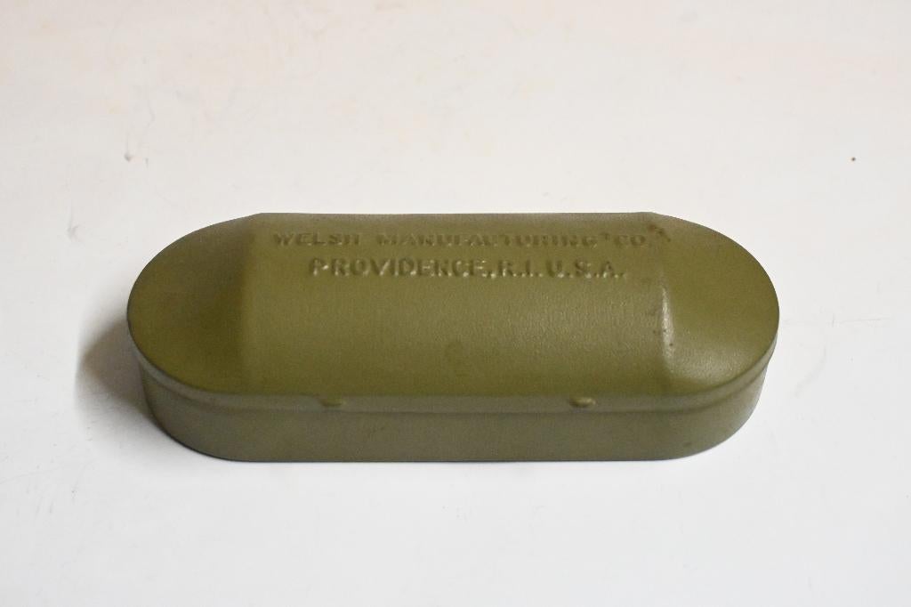 NOS bril doosje us army Welsh mfg Rhode Island amerika, Verzamelen, Militaria | Tweede Wereldoorlog, Ophalen of Verzenden, Landmacht