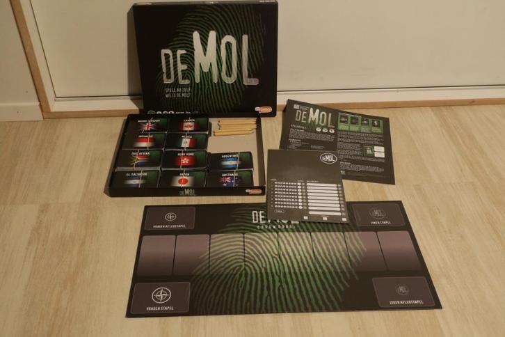 Wie Is De Mol - spel, Hobby en Vrije tijd, Gezelschapsspellen | Bordspellen, Gebruikt, Ophalen of Verzenden