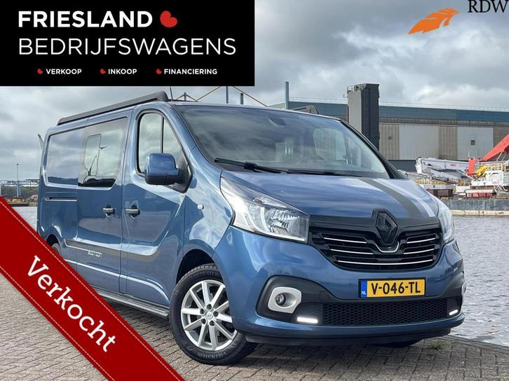 Renault Trafic 1.6 dCi 145pk L2H1 Formula Edition Dubbele Ca, Auto's, Bestelauto's, Bedrijf, Te koop, ABS, Achteruitrijcamera