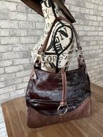 Leren tas Huld Design Iceland, Ophalen of Verzenden, Zo goed als nieuw, Bruin, Handtas