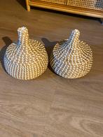2 rotan mandjes., Huis en Inrichting, Woonaccessoires | Schalen en Manden, Ophalen, Zo goed als nieuw, Rechthoekig, Riet