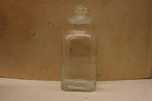 Grote Glazen voorraadpot met deksel 44161, Huis en Inrichting, Keuken | Servies, Gebruikt, Overige typen, Overige stijlen, Glas