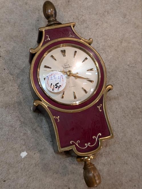 Cartel klok 30 cm hoog. €45., Antiek en Kunst, Antiek | Klokken, Ophalen