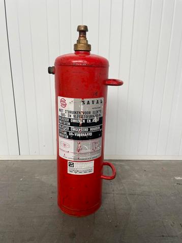 Saval Natblusser Brandblusser Antiek Vintage Decoratief VOL beschikbaar voor biedingen
