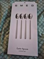 Smeg Latte Lepels - Set van 4, Nieuw, Ophalen of Verzenden, Rvs of Chroom, Vaatwasserbestendig