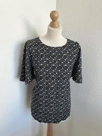 King Louie maat 42 zwart witte Ziggy top 2603, Kleding | Dames, Zwart, Maat 42/44 (L), Ophalen of Verzenden, Zo goed als nieuw