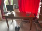 Eikenhouten eettafel, Ophalen, Gebruikt, 100 tot 150 cm, Eikenhout